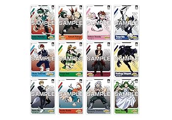 僕のヒーローアカデミア　クリアカード 僕のヒーローアカデミア』箔押しクリアカードコレクション 全種